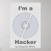 ハッカー ポスター (正面)