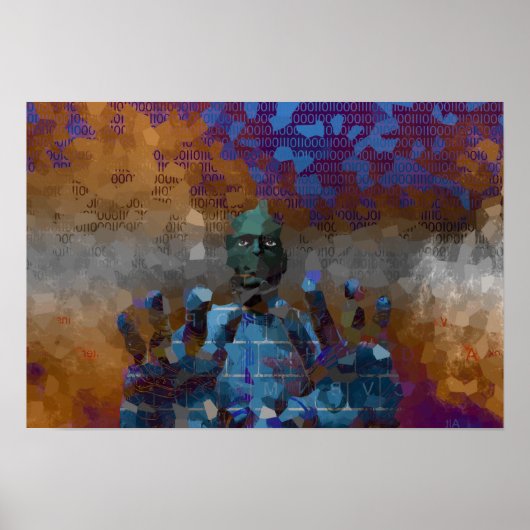 ハッカー ポスター (正面)