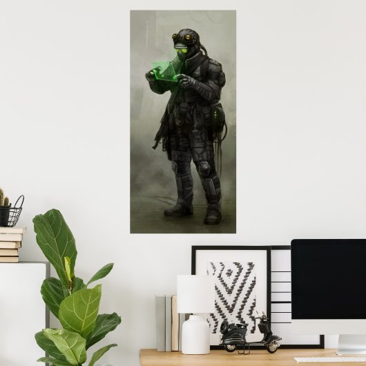 ハッカー ポスター (ホームオフィス)