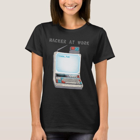 ハッカー（職場） 5 Tシャツ (正面)