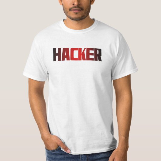 ハッカー Tシャツ (正面)