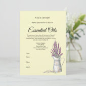 ハッカ油講座のお誘い 招待状 (スタンド正面)