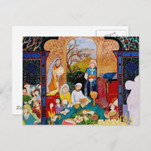 ハッガダ―のご挨拶 ポストカード (正面/裏面)