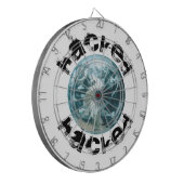 ハッキングされた地球 ダーツボード (正面左)