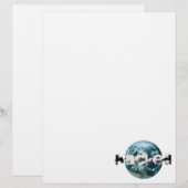 ハッキングされた地球 レターヘッド (正面/裏面)