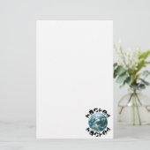 ハッキングされた地球 便箋 (スタンド正面)