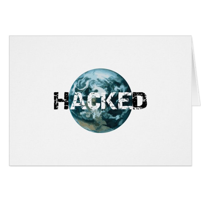 ハッキングされた惑星地球 (正面横)