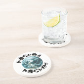 ハッキングされた惑星地球 コースター (側面)