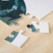 ハッキングされた惑星地球 ジグソーパズル (側面)