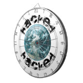 ハッキングされた惑星地球 ダーツボード (正面右)