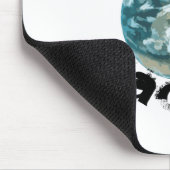 ハッキングされた惑星地球 マウスパッド (コーナー)