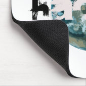 ハッキングされた惑星地球 マウスパッド (コーナー)