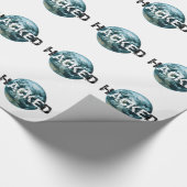 ハッキングされた惑星地球 ラッピングペーパー (角)