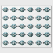 ハッキングされた惑星地球 ラッピングペーパー (フラット)