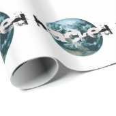 ハッキングされた惑星地球 ラッピングペーパー (ロールコーナー)