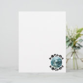 ハッキングされた惑星地球 レターヘッド (スタンド正面)