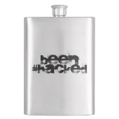 ハッキングされた フラスク (正面)