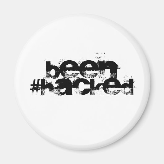 ハッキングされた マグネット (正面)