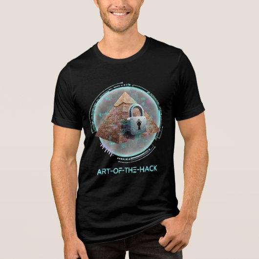 ハッキングの技術Tシャツ トライブレンドTシャツ (正面)