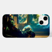 ハッキングワールド Case-Mate iPhoneケース (裏面 (横))
