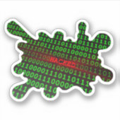 ハッキング シール (正面)