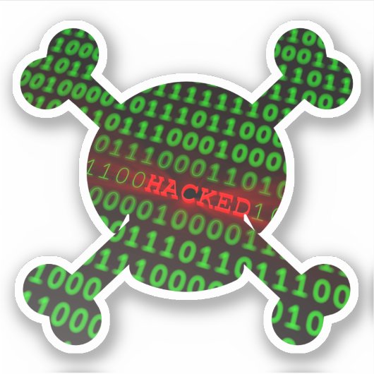 ハッキング シール (正面)