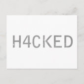 ハッキング ポストカード (正面)
