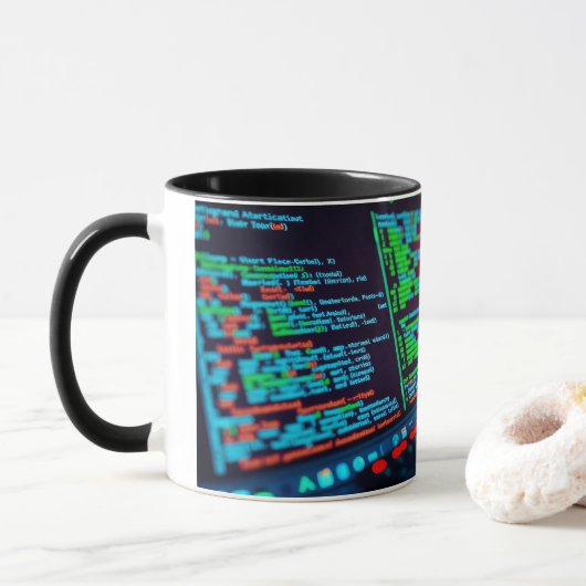 ハッキング マグカップ (ドーナツ)