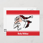 ハッキンサンタおもしろいートゥーン シーズンポストカード (正面/裏面)