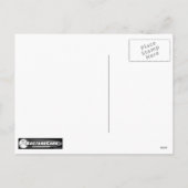 ハッキンサンタおもしろいートゥーン シーズンポストカード (裏面)