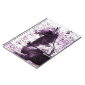 ハッキークラックルデジタルアート ノートブック (左側)