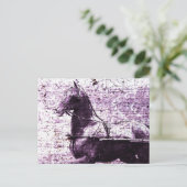 ハッキークラックルデジタルアート ポストカード (スタンド正面)