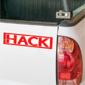 ハックスタンプ バンパーステッカー (トラック上)