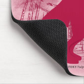 ハックニーワイルドライフキツネマウスマット マウスパッド (コーナー)