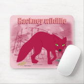 ハックニーワイルドライフキツネマウスマット マウスパッド (マウス)