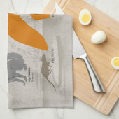 ハックニー・ワイルドライフ・ティー・タオル キッチンタオル (四つ折り)