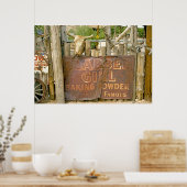 ハックベリーゼネラルストアルート66プリント ポスター (キッチン)