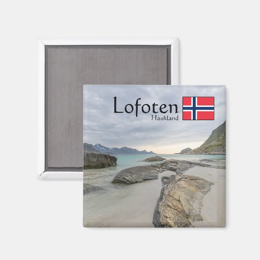 ハックランド土産 マグネット (正面/裏面)