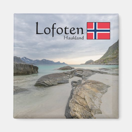 ハックランド土産 マグネット (正面)