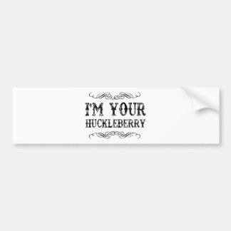ハックルベリー バンパーステッカー