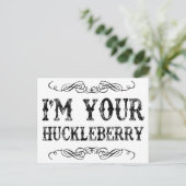 ハックルベリー ポストカード (スタンド正面)