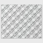 ハックルベリー ラッピングペーパー (フラット)