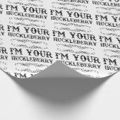 ハックルベリー ラッピングペーパー (角)