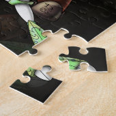 ハックールトロボット三尾イラストレーション ジグソーパズル (側面)