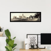 ハッケンサックNJコート写真1913 ポスター (ホームオフィス)