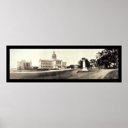 ハッケンサックNJコート写真1913 ポスター (正面)