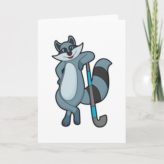 ハッケーでラコーン　ハッケースティックで カード (正面)