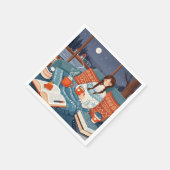 ハッゲ コーゼイ ナイト _ コーゼイな夜を祝う スタンダードカクテルナプキン (角)