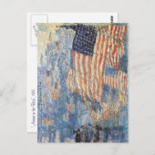 ハッサムの通りの雨 ポストカード (正面/裏面)