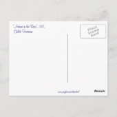 ハッサムの通りの雨 ポストカード (裏面)